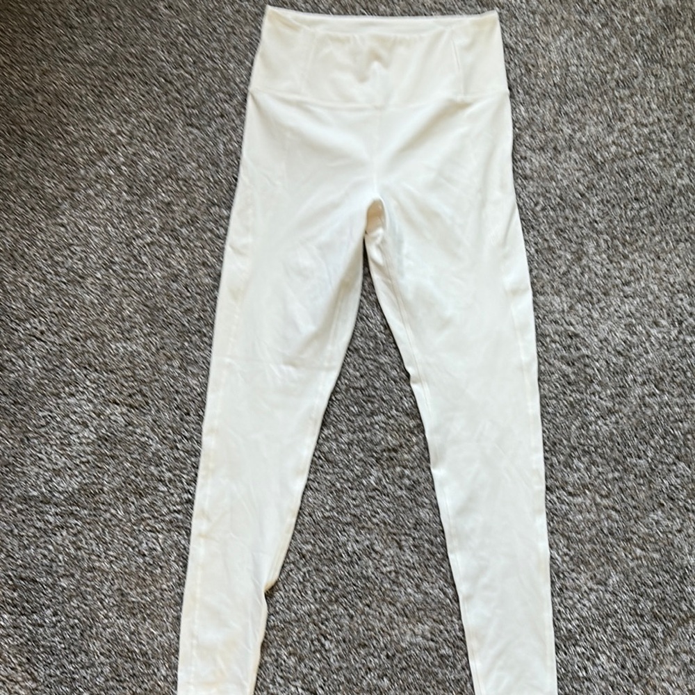 Girlfriend Collective Ivory Leggings Medium